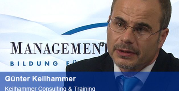 Günter Keilhammer Bankexperte und Seminartrainer aus München beim Interviews Managment Circle